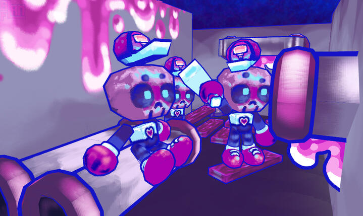 A screenshot from my animation series on youtube.