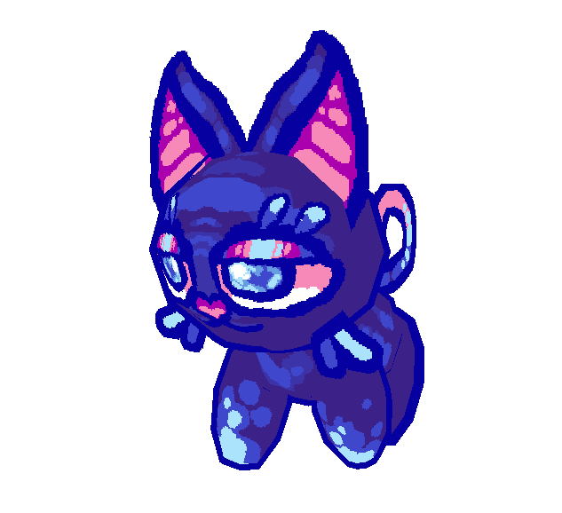 Character Showcase Animation of a cat walking